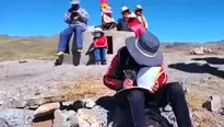 En Puno no es nada alentador el balance de la educación a  distancia. Foto y video: América Noticias