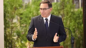 Martín Vizcarra perdió 7 puntos en su aprobación. Foto: El Comercio