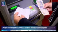 Aprueban dictamen que regula apertura de cuentas bancarias para adolescentes