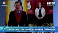 Apurímac: investigan a expdte. de Corte y esposa por corrupción