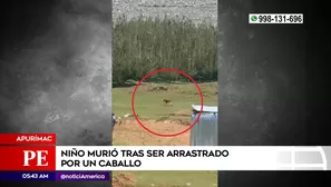 Niño murió en Apurímac. Foto y video. América Noticias