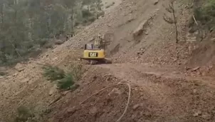 Tras el exitoso rescate, los jóvenes fueron trasladados al centro de salud de El Oro. / Video: Canal N