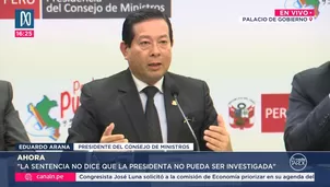 Eduardo Arana sobre el fallo del TC a favor de Dina Boluarte