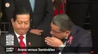 Arana y Santiváñez se enfrentan por el poder en Palacio