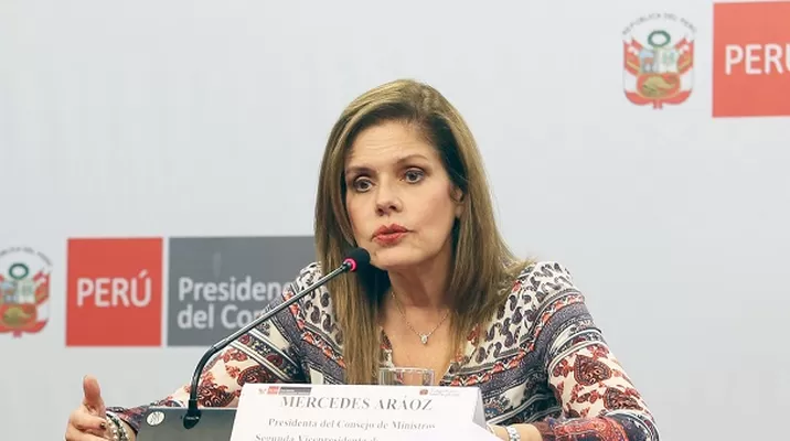 Mercedes Aráoz. Foto: PCM Perú Mercedes Aráoz. Foto: PCM Perú