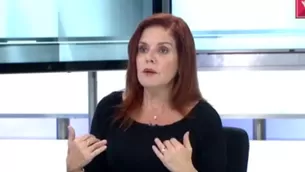 Mercedes Aráoz dijo que la gente está cansada de los congresistas. Foto: Captura de TV