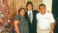 Sus padres, don Diego y doña Dalma, estuvieron siempre presentes a lo largo de su carrera. Foto y video: América Noticias