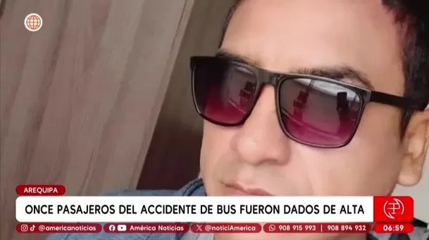 Accidente en Arequipa: 11 heridos fueron dados de alta y piden detener a chofer/ América Noticias Accidente en Arequipa: 11 heridos fueron dados de alta y piden detener a chofer/ América Noticias