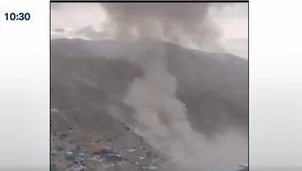 Explosión en Arequipa. Foto y video: Canal N