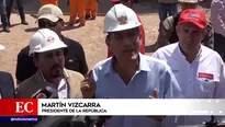 Presidente Martín Vizcarra en Arequipa. Foto: América Noticias