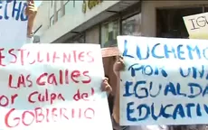 Arequipa: Alumnos de Alas Peruanas protestan contra la negación de licenciamiento - Noticias de sunedu