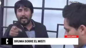 Elmer Cáceres Llica ha sido acusado por dos mujeres de violarlas. Foto: Captura de TV