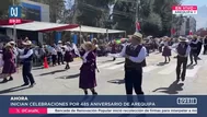 Arequipa celebra 485 años con fiesta, danzas y alegría