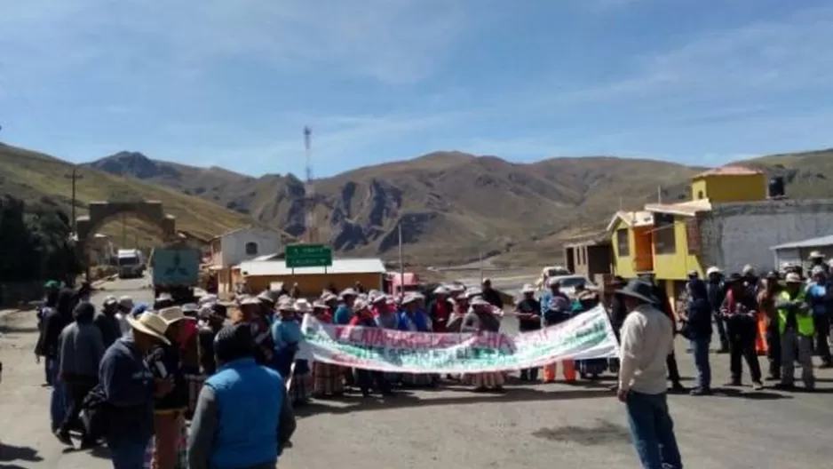 La huelga en Caylloma dejó pérdidas económicas. Foto: Perú 21