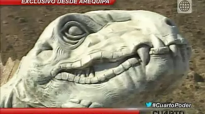 Arequipa: construyen millonario parque jurásico en poblado sin agua potable Arequipa: construyen millonario parque jurásico en poblado sin agua potable