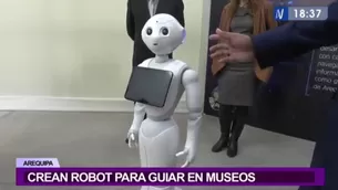 Arequipa: Crean robot para guiar en museos 