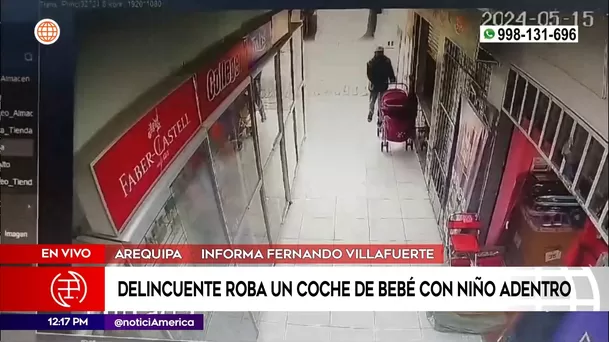 Delincuente se llevó coche | Imagen: América Noticias