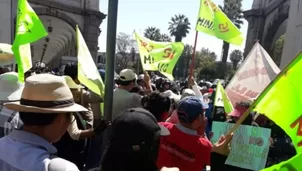 En la cita pidieron a Vizcarra solucionar pronto el conflicto en Arequipa. Foto referencial: El Comercio  