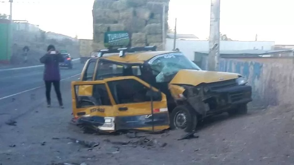 El Tico quedó destrozado. Foto: Referencial/diariosinfronteras.pe