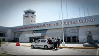 Aeropuerto Rodríguez Ballón. Foto: El Pueblo