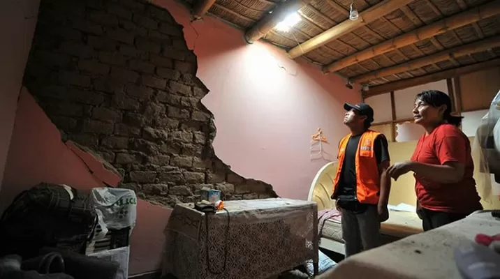 Sismo en Arequipa. Foto: Gobierno Regional de Arequipa / Andina Sismo en Arequipa. Foto: Gobierno Regional de Arequipa / Andina