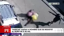 Asalto en Arequipa. Foto y video: América Noticias