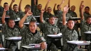 La ceremonia dio inicio al llamamiento anual del servicio militar voluntario. Foto: Diario La Verdad