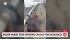 Arequipa: Mujer muere tras intentar cruzar un huaico