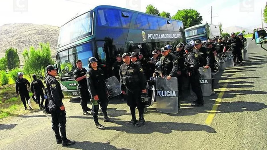 A la fecha, 300 agentes fueron enviados a Lima. Foto: Correo