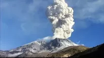 Volcán Sabancaya. Foto: Difusión