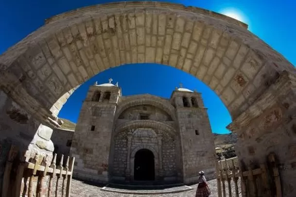 Otorgan distinción turística al pueblo de Sibayo. Foto: Andina