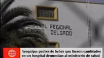 Hospital Honorio Delgado, Foto: captura de TV