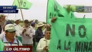 Arequipa: inician paro de 48 horas en protesta contra el proyecto Tía María