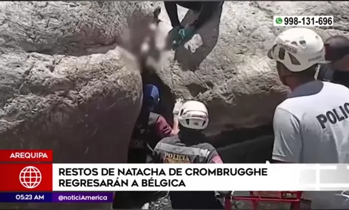 Arequipa Restos De Natacha De Crombrugghe Regresarán A Bélgica 7603