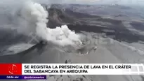 Volcán Sabancaya. Foto: América TV