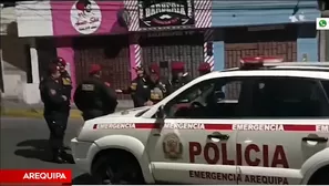 Asesinato en Arequipa. Foto y video: América Noticias