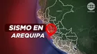 Arequipa: Sismo de magnitud 7 sacudió la región y se activó alerta de tsunami esta madrugada