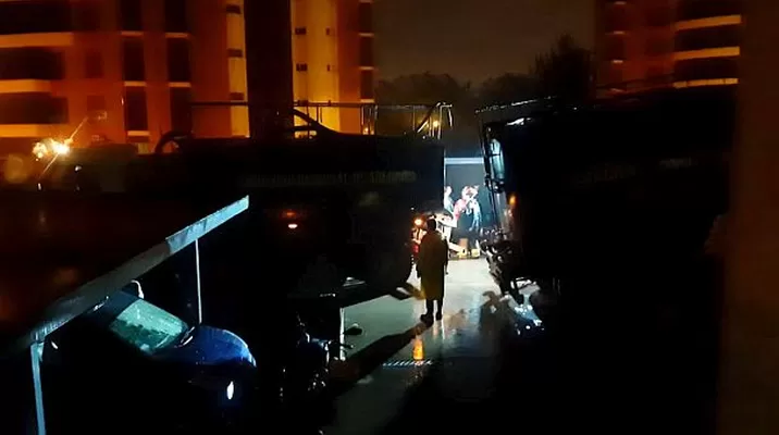 Arequipa soportó una intensa lluvia la noche del miércoles 19 de febrero. Foto: HBA Noticias Arequipa soportó una intensa lluvia la noche del miércoles 19 de febrero. Foto: HBA Noticias