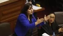 Tamar Arimborgo, presidenta de la comisión de Educación del Congreso. Foto: El Comercio