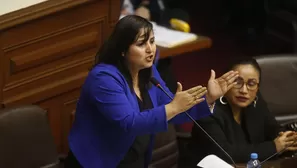 Tamar Arimborgo, presidenta de la comisión de Educación del Congreso. Foto: El Comercio