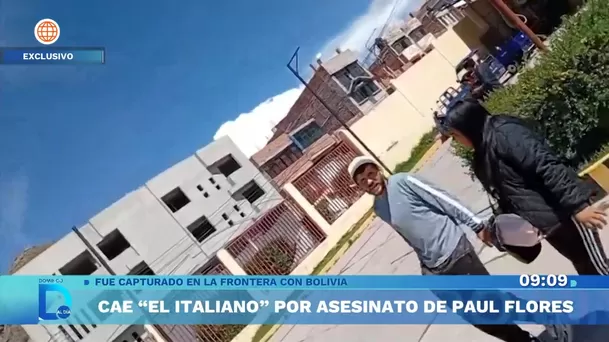 Alias El Italiano fue grabado en un región del sur del país - Fuente: Domingo Al Día