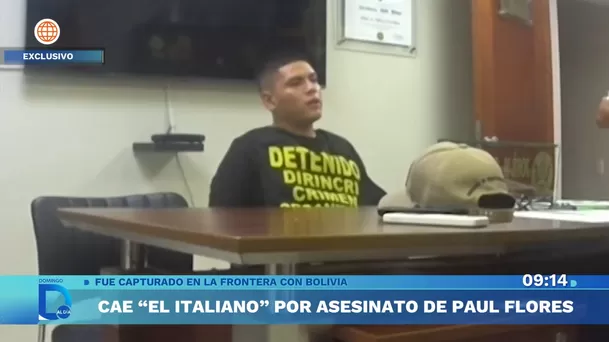 Mariano Altamirano, alias Marianito - Captura: Domingo Al Día