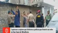 Detención de delincuentes. América Noticias