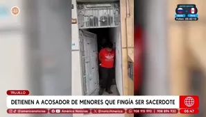 Detienen a supuesto sacerdote acusado de acoso en Trujillo/ América Noticias