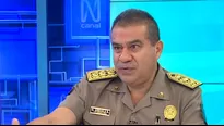 General Óscar Arriola aseguró que la PNP continúa trabajando en la captura de Vladimir Cerrón. / Video: Canal N