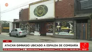 Artefacto explosivo estalla en gimnasio en Ate cerca de comisaría
