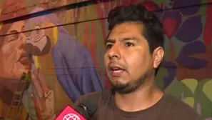 En el 2017, el artista denunció penalmente a la MML. Foto: Captura de TV