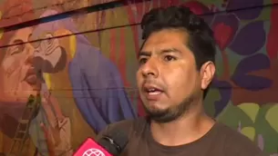 En el 2017, el artista denunció penalmente a la MML. Foto: Captura de TV