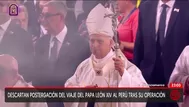 Arzobispado: Visita del papa León XIV al Perú sigue en pie