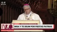 Arzobispo de Lima pidió un minuto de silencio por víctimas de COVID-19 durante homilía